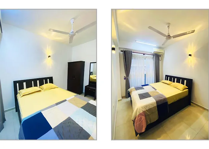 Two Bed Roomed, Fully Furnished & Air Conditioned Apartment With Sea View For Rent At Beach Road, Mount Lavinia